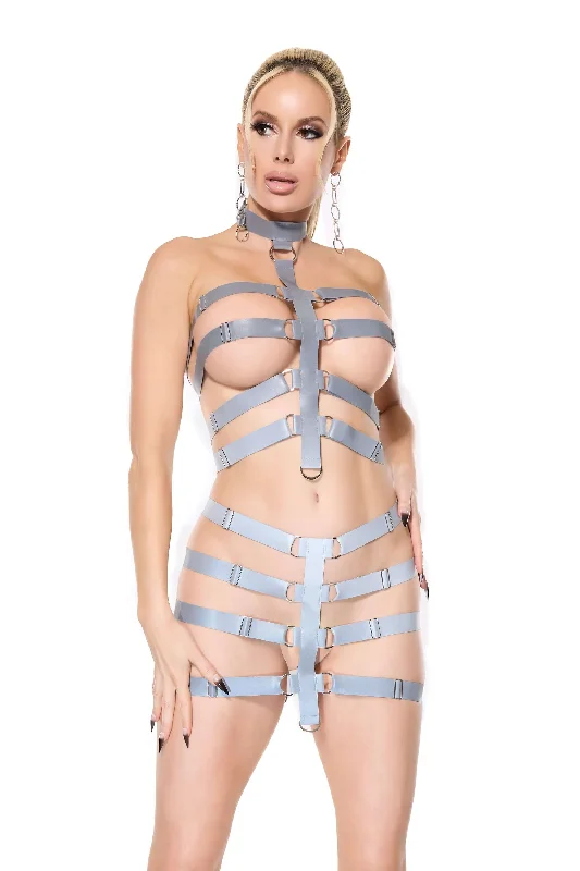 plus-size women's pajama pantsCoquette 24218  Bondage Harness Set