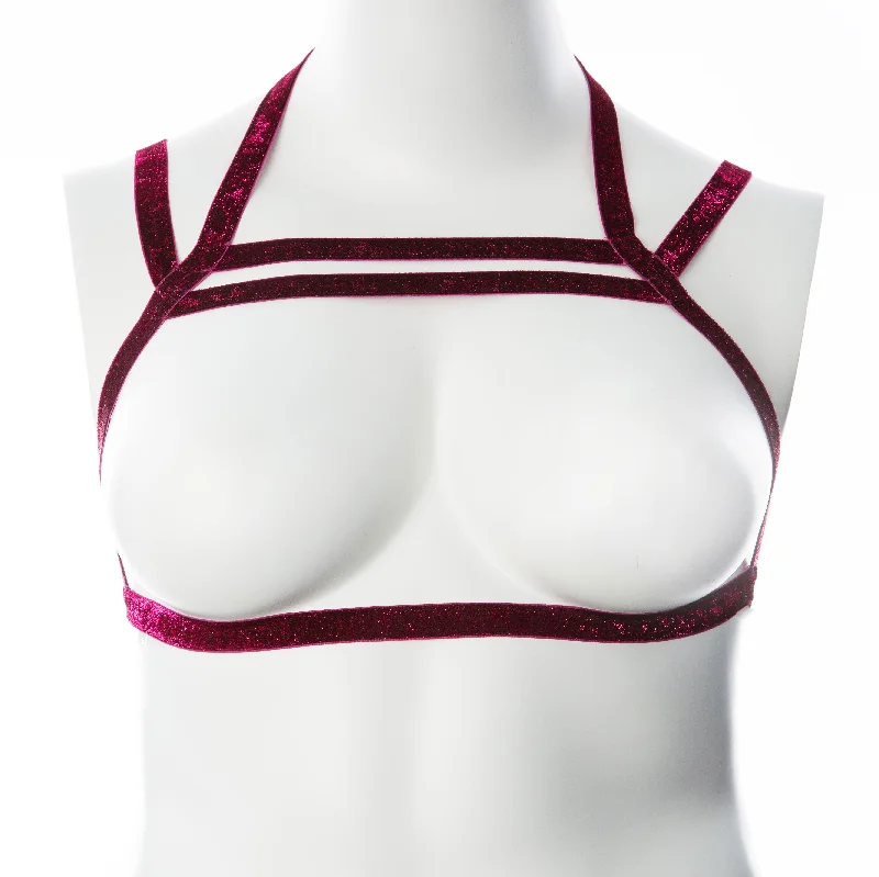 women's pajama sets with matching robesGender Fluid Sugar Coated Harness - Large/xxlarge  - Raspberry