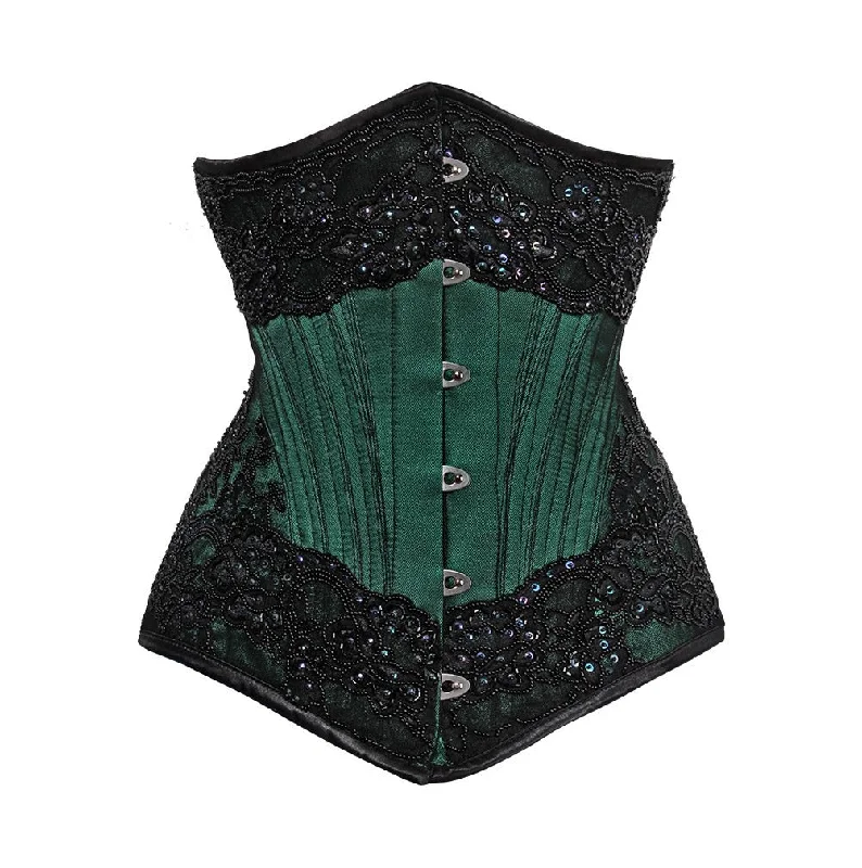 women's pajamas designed for those who believe in sweet dreams and cozy nights.open-bust waist trainer with lace details for a feminine touchNellie Underbust Waist Trainer Couture Corset