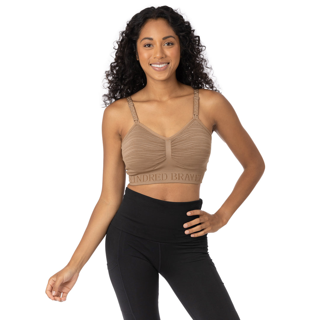 women's pajamas with moisture-wicking fabricpadded balconette braSublime Hands-Free Pumping & Nursing Bra