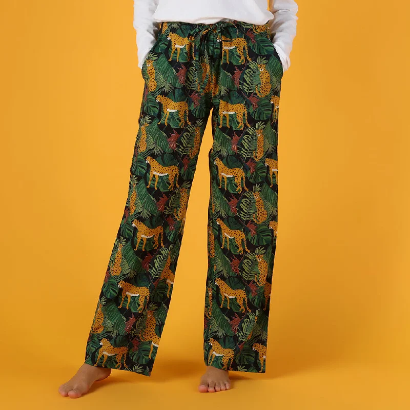 women's pajamas for those who want to feel pampered and lovedCheetah  Pant in a bag