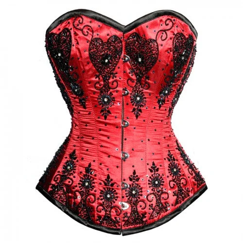 cozy women's flannel pajamaswaist cincher for hourglass figureNour Couture Overbust Corset