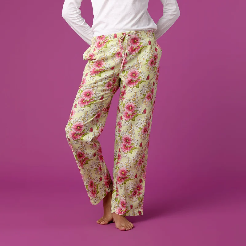 women's pajamas for lounging around the houseBernadette Pant in a bag