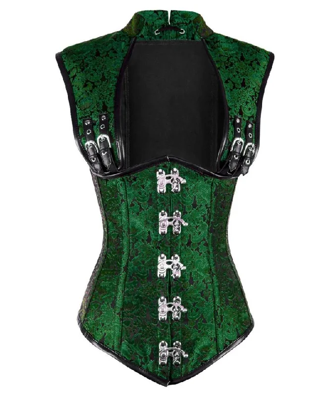 women's pajamas with drawstring waistplus-size body shaper with lace trimNico Steampunk Steel Bone Corset