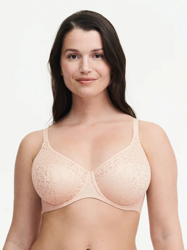 women's pajamas with pockets on the chestfront-closure bra for easy dressingNorah Comfort Underwire Bra - Nude Blush