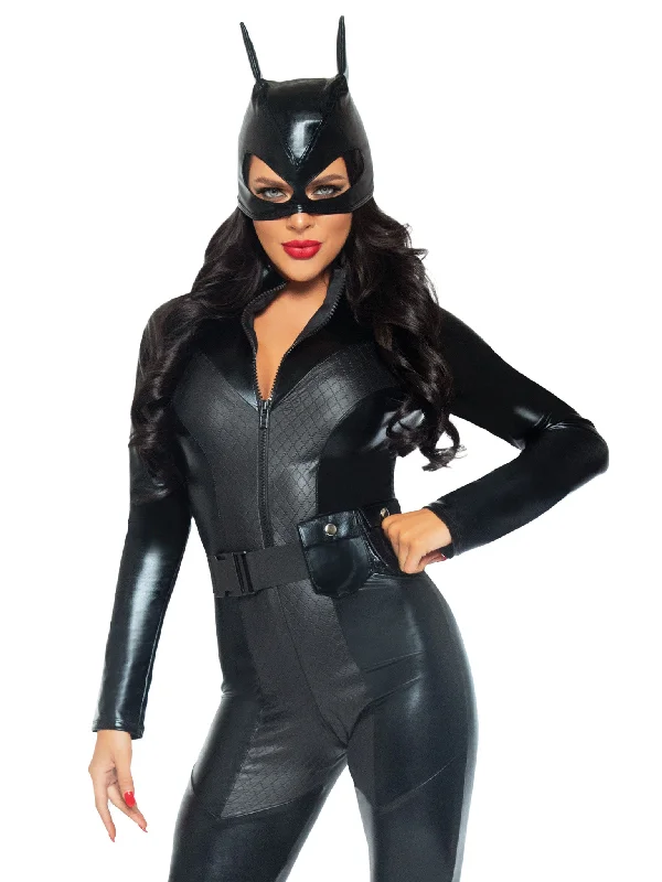 women's pajamas in soft, breathable materials3PC Captivating Crime Fighter Costume