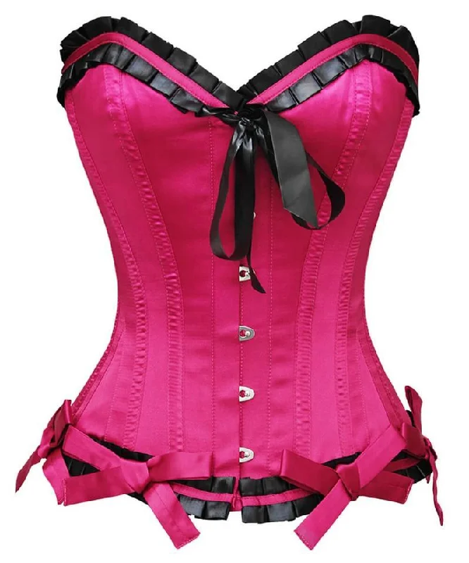 women's pajamas for those who value qualityfirm-control shapewear for maxi dressesNaia Burlesque Magenta Overbust Corset