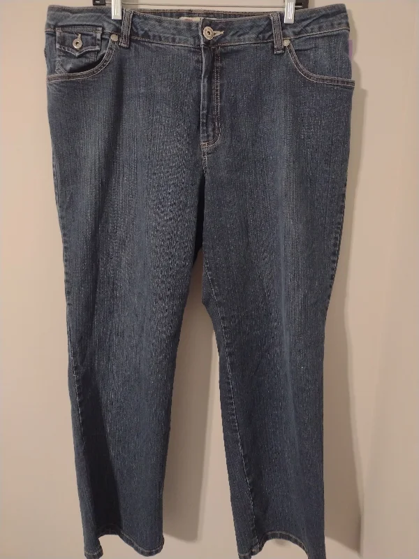 Women's Jodhpurs with High CollarJeans Straight By Faded Glory  Size: 2x